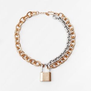 Zara Padlock Necklace